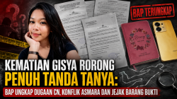 KEMATIAN GISYA RORONG PENUH TANDA TANYA: BAP UNGKAP DUGAAN CN, KONFLIK ASMARA DAN JEJAK BARANG BUKTI.