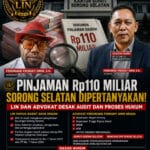 Pinjaman Rp110 Miliar Sorong Selatan Dipersoalkan, LIN Desak Audit, Advokat Frengky Onim Minta Aparat Penegak Hukum Panggil Bupati dan Banggar DPRD
