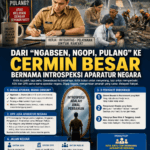 Dari “Ngabsen, Ngopi, Pulang” ke Cermin Besar Bernama Introspeksi Aparatur Negara