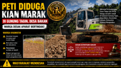 INVESTIGASI | PETI Diduga Kian Menggurita di Gunung Tagin, Siapa yang Bermain? Aparat Diminta Jangan Tutup Mata