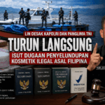 Humas DPP LIN Desak Kapolri dan Panglima TNI Turun Langsung Usut Dugaan Penyelundupan Kosmetik Ilegal Asal Filipina
