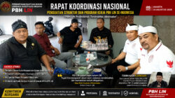 PBH LIN Gelar Rakor Nasional di Jakarta, Sistem Surat-Menyurat dan Komando Resmi Diperbarui