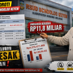 LIN Soroti Lonjakan DPPA RSUD Scholoo Keyen: Anggaran Berubah Rp11,8 Miliar, Audit Menyeluruh Mendesak Dilakukan