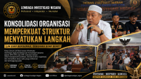 Ketua Umum LIN Robi Irawan Wiratmoko Pimpin Konsolidasi di Sulsel, Tekankan Penguatan Struktur dan Koordinasi Organisasi