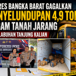 Polres Bangka Barat Gagalkan Dugaan Penyelundupan 4,9 Ton Logam Tanah Jarang di Pelabuhan Tanjung Kalian
