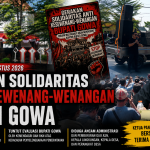 Gerakan Solidaritas Anti Kesewenang-Wenangan Bupati Gowa Gelar Aksi Damai, Soroti Pembebasan Sementara Sekda dan 5 Pejabat Pratama