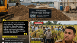 Aston Villa Airport di Arung Teko Disorot: Sawah Diduga Ditimbun, Izin Dipertanyakan, Proyek Jalan Disebut-sebut Dibekingi Tokoh Masyarakat
