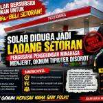 SOLAR DIDUGA JADI LADANG SETORAN: PENGUSAHA PENGGILINGAN MINAHASA MENJERIT, OKNUM TIPIDTER DISOROT.