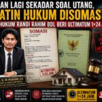 Bukan Lagi Sekadar Soal Utang, Suratin Hukum Disomasi: Kuasa Hukum Randi Rahim BDL Beri Ultimatum 1×24 Jam