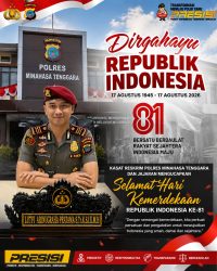 Kasat Reskrim Polres Mitra dan Jajaran: Semangat Kemerdekaan, Semangat Mengabdi untuk Negeri.