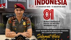 Kasat Reskrim Polres Mitra dan Jajaran: Semangat Kemerdekaan, Semangat Mengabdi untuk Negeri.