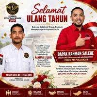 Humas DPP LIN Sampaikan Ucapan Selamat Ulang Tahun untuk Rahman Salehe.