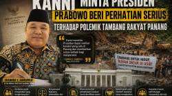 KANNI Minta Presiden Prabowo Beri Perhatian Serius terhadap Polemik Tambang Rakyat Panang.