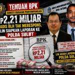 Temuan BPK Soroti Dugaan Penyimpangan Rp2,21 Miliar, Kadis BLH Tak Merespons, LIN Siapkan Laporan ke Polda Sulut.