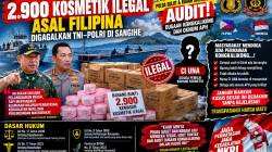 2.900 Kosmetik Ilegal di Sangihe Masih Misterius, Masyarakat Desak Polda Sulut dan Kodam XIII/Merdeka Audit Dugaan Kongkalikong.