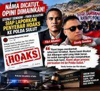 Dicatut Jadi Sponsor Demo Tambang Ratatotok, Stenly Sendow–Fikri Alkatiri Siap Laporkan Penyebar Hoaks ke Polda Sulut.