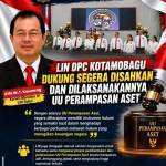 LIN DPC Kotamobagu Dukung UU Perampasan Aset Segera Disahkan dan Diterapkan.