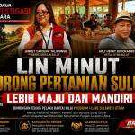 I-Care Jadi Momentum, LIN Minut Dorong Pertanian Sulut Lebih Maju, Mandiri dan Berdaya Saing