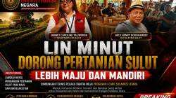 I-Care Jadi Momentum, LIN Minut Dorong Pertanian Sulut Lebih Maju, Mandiri dan Berdaya Saing