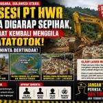 Konsesi PT HWR Diduga Digarap Sepihak, Alat Berat Kembali Menggila di Ratatotok—Aparat Diminta Bertindak!