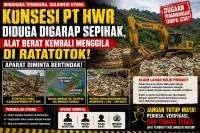 Konsesi PT HWR Diduga Digarap Sepihak, Alat Berat Kembali Menggila di Ratatotok—Aparat Diminta Bertindak!