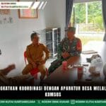 Babinsa Tingkatkan Koordinasi dengan Aparatur Desa Melalui Kegiatan Komsos