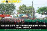 Semarak HUT RI ke-81, Kodim 0906/Kkr Gelar Aneka Lomba Meriahkan Semangat Kemerdekaan