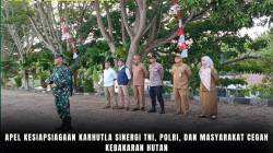 Apel Kesiapsiagaan Karhutla, Sinergi TNI, Polri, dan Masyarakat Cegah Kebakaran Hutan