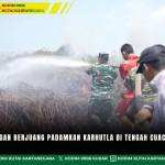 Tim Gabungan Berjuang Padamkan Karhutla di Tengah Cuaca Ekstrem