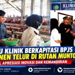 DPC PJS Dan PWI Bangka Barat Dampingin Kakanwil Tinjau Klinik Berkapitasi BPJS dan Panen Telur di Rutan Muntok