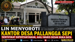 LIN Soroti Kantor Desa Pallangga Sepi, Ahli Waris Pertanyakan Dasar Sertifikat dan Desak Buka Data Pertanahan
