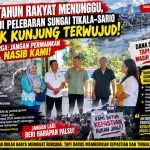 5 TAHUN RAKYAT MENUNGGU, JANJI PELEBARAN SUNGAI TIKALA–SARIO TAK KUNJUNG TERWUJUD! WARGA: JANGAN PERMAINKAN NASIB KAMI!