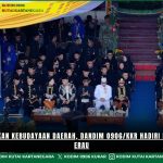 Melestraikan Kebudayaan Daerah, Dandim 0906/Kkr Hadiri Pembukaan Erau