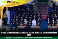 Melestraikan Kebudayaan Daerah, Dandim 0906/Kkr Hadiri Pembukaan Erau