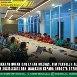 Cegah Kebakaran Hutan Dan Lahan Meluas, Tim Penyuluh Alpha Mabes TNI Berikan Sosialisasi Dan Wawasan Kepada Anggota Bayan Resourse