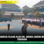 Bentuk Karakter Pelajar Sejak Dini, Babinsa Lakukan Manunggal Pendidikan