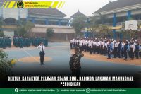 Bentuk Karakter Pelajar Sejak Dini, Babinsa Lakukan Manunggal Pendidikan