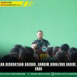 Dandim 0906/Kkr Berikan Arahan kepada Prajurit dan PNS melalui Jam Komandan