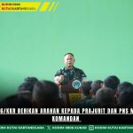 Dandim 0906/Kkr Berikan Arahan kepada Prajurit dan PNS melalui Jam Komandan