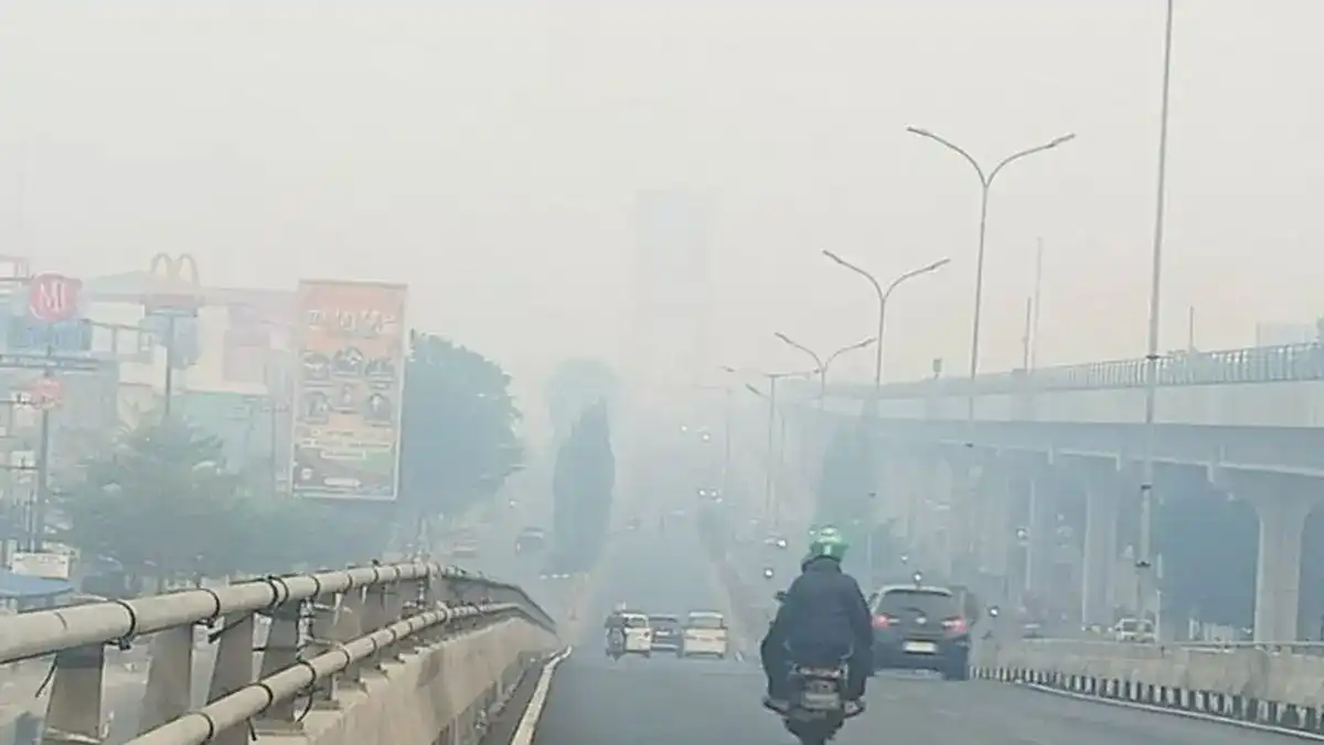 Udara Palembang Masuk Kategori Sangat Berbahaya, BMKG Imbau Warga Waspada