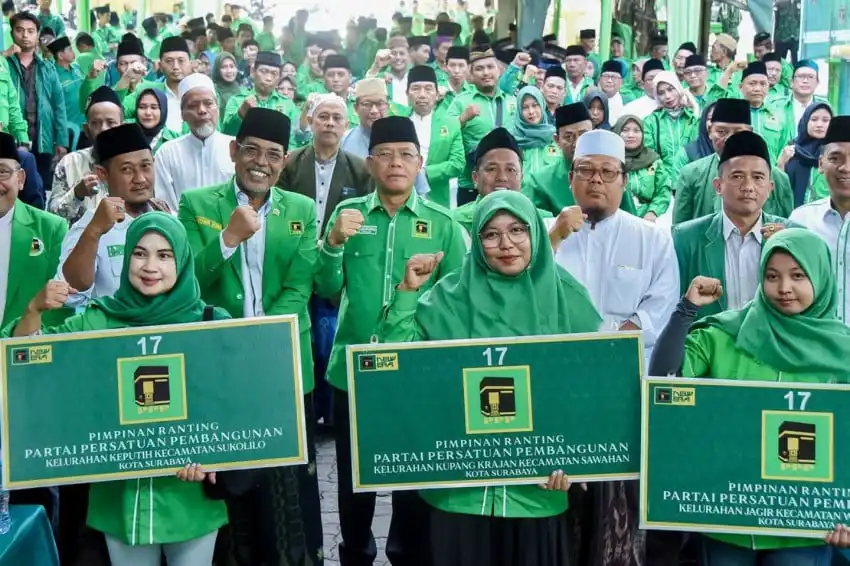 Mardiono Bidik PPP Surabaya Bentuk Satu Fraksi pada Pemilu 2029