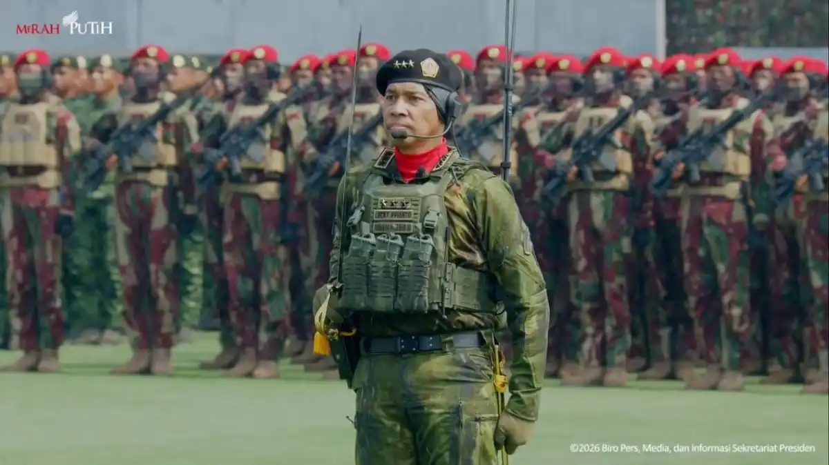 Perjalanan Letjen Lucky Avianto hingga Memimpin Upacara HUT Ke-81 TNI