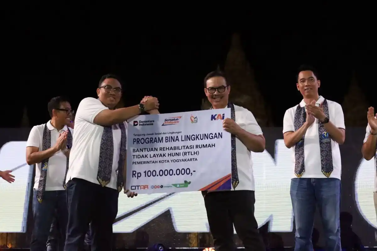 Daop 6 KAI Salurkan Bantuan TJSL untuk Rehabilitasi RTLH di Yogyakarta