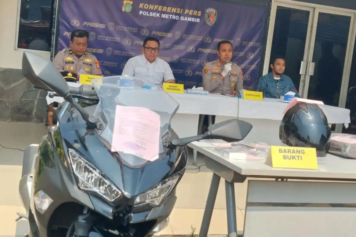 Dua Tersangka Penjambretan Ponsel di 28 Lokasi Jakarta Pusat Ditangkap