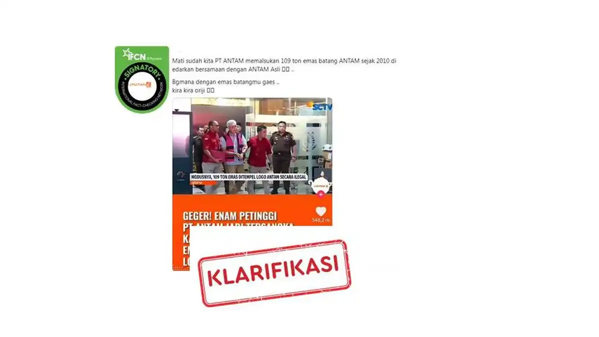 Menelusuri Hoaks yang Mengatasnamakan PT Antam: Klaim Covid-19 hingga Emas Palsu