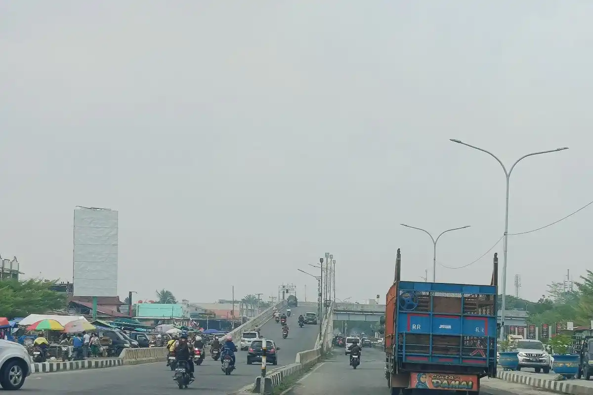 Kabut Asap Kembali Picu Pembelajaran Jarak Jauh di Pekanbaru