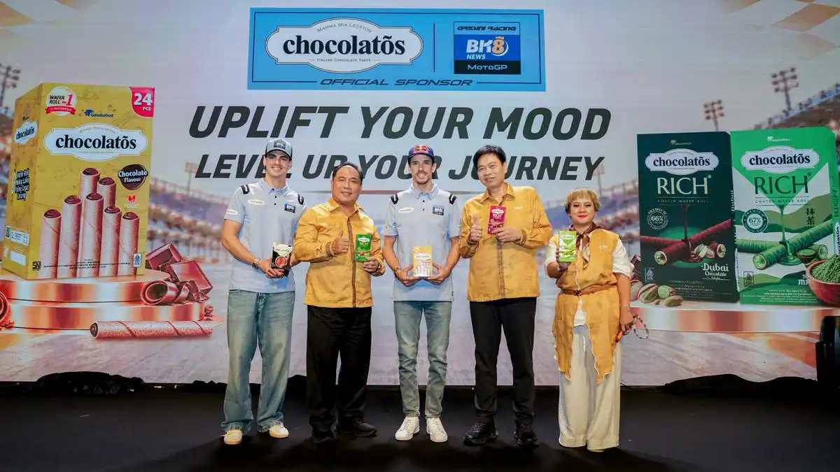 Chocolatos Menembus Panggung MotoGP melalui Kemitraan dengan BK8 Gresini Racing