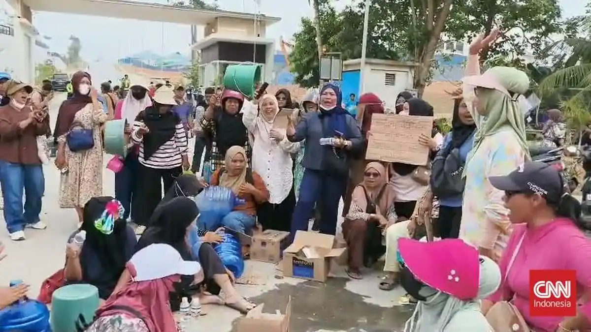 Amsakar menjelaskan gangguan distribusi yang terjadi saat ini dipengaruhi oleh kondisi Waduk Nongsa yang mengalami penurunan TMA