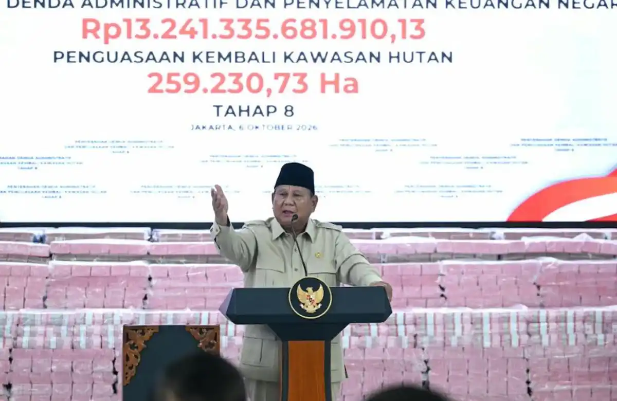 Pemulihan Rp13,24 Triliun dari Kawasan Hutan Diusulkan untuk Bonus Timnas