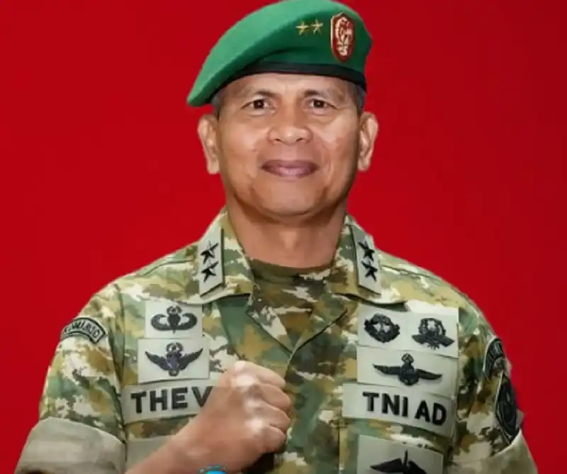 Profil Mayjen Thevi Angandowa Zebua, Komandan Kodam XXVII/Sobe Sonbai